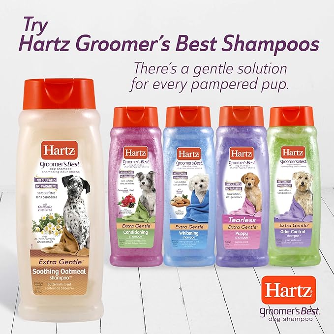 Hartz Groomer's Best Oatmeal Shampoo, 18-Ounce