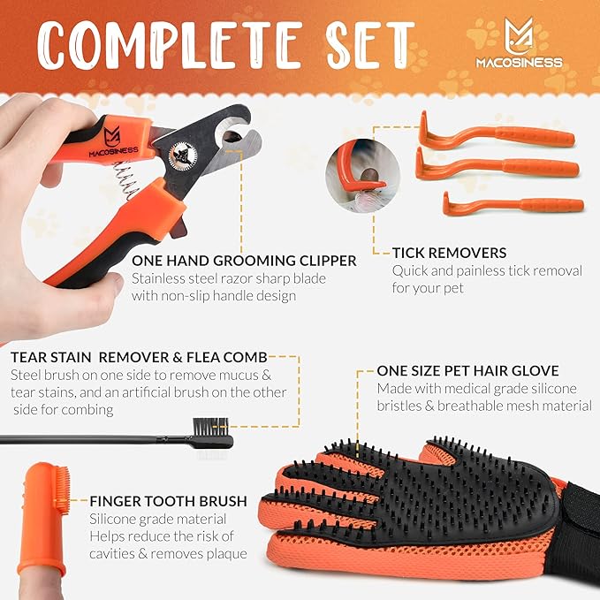 2025 16-in-1 - Dog Grooming Hammock - Dog Hanging Harness for Nail Trimming - Pet Grooming Hammock - Dog Sling for Nail Trimming - Dog Nail Trimming Hammock - Dog Holder for Nail Trimming