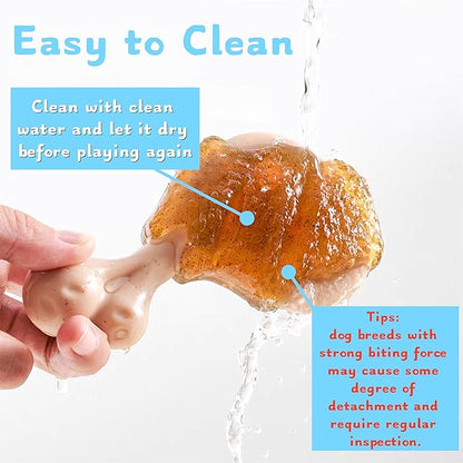 Scented Puppy Teething Toys: Natural Puppies Chew Toys to Clean Teeth or Relieve Boredom - Birthday Gift Chew Toys for Dogs (Puppy 5-25lbs, Old Hand)