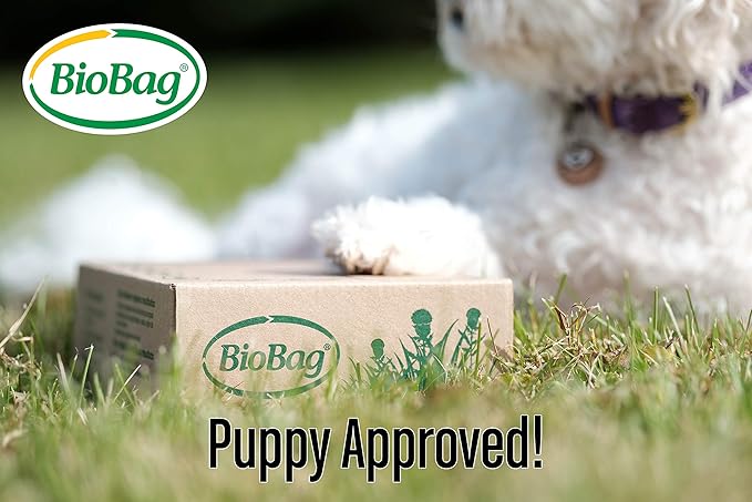 BioBag Premium Pet Waste Bags, Bulk Pack, 2500 Count, Great For All Dog Breeds, Fits in Standard Park Dispensers