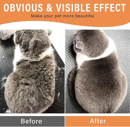 3 in 1 Self-Cleaning Steam Cat Brush for Removing Tangled and Loose Hair, Dog Steamy Brush for Massage, A04