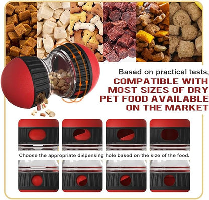 Dog Toy Treat Dispenser Interactive Puppy Puzzle Slow Feeder for Small, Medium and Large Breeds