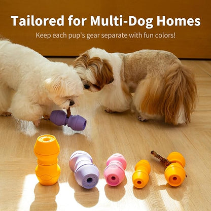 Chewise Bully Stick Holder, Improved Bully Sticks Holder, Ultimate Secure Heavy Duty, BPA-Free Safety Device to Prevent Choking, Fits Various Bully Sticks and Dog Sizes
