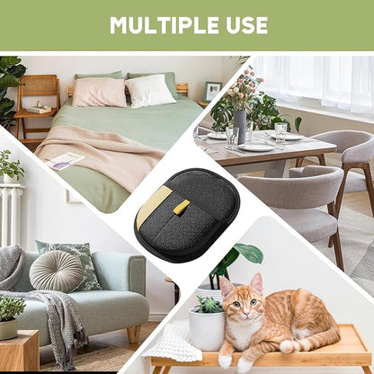 Pet Hair Removal Gloves Brush, Reusable Cat Dog Electrostatic Hair Remover Grooming Glove Tool