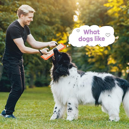 Kacctyen 4 Pcs Dog Tug Toys, Jute Pillow Pull Toy with 2 Strong Handles Tug of War Interactive Play Puppy Training Equipment for Medium to Large Dogs, 4 Colors(Pastel)