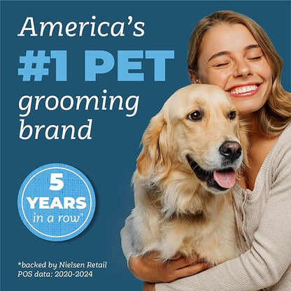 TropiClean Pure 2-in-1 Dog Perfume Spray, Breezy Fresh Scent, Long Lasting Deodoziring Spray for Smelly Dogs, Cleans and Moisturizes Skin & Coat, 8oz.