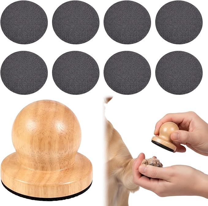 9Pcs Dog Nail File Board, Nail File for Dogs, Dog Nail Scratch Board Suitable for Regular Pet Grooming Routines and Nail Maintenance