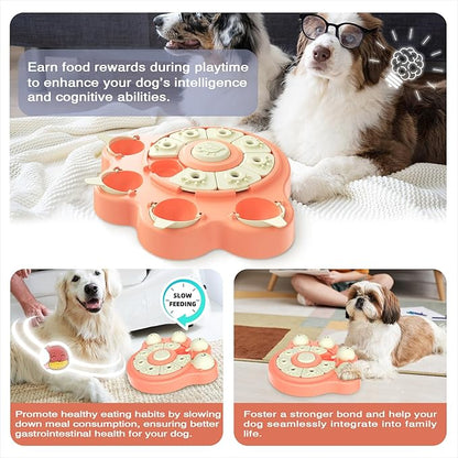 KADTC Dog Puzzle Toy for Small/Medium/Large Beginner Dogs Treat Puzzles Slow Feeder Interactive Enrichment Food Dispenser Puppy Mental Stimulation Brain Stimulating Toys
