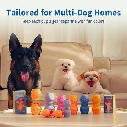 Chewise Bully Stick Holder, Improved Bully Sticks Holder, Ultimate Secure Heavy Duty, BPA-Free Safety Device to Prevent Choking, Fits Various Bully Sticks and Dog Sizes