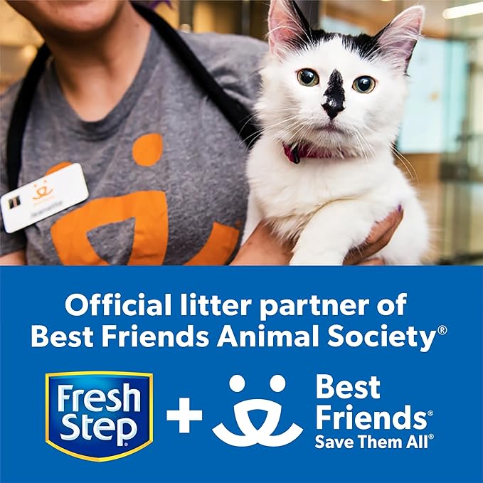 Fresh Step Light Weight Clumping Litter, Extra Strength Formula With Febreze Freshness, 15.4 lb. Box (Package May Vary)