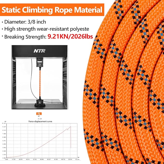 NTR 100FT Leash for Large Breed Dog, Long Leash with Swivel Lockable Hook, Padded Handle and Highly Reflective Thread, Pet Lead for Walking, Hunting,Camping, Backyard for Small Medium Large Dog