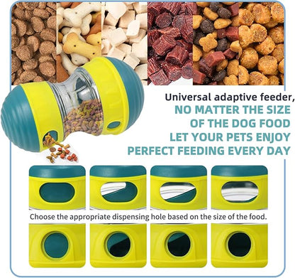 Interactive Dog Toys to Keep Them Busy, Puppy Puzzle Adjustable Food Dispenser Slow Feeder, Enrichment Treat Dispensing Toy Ball for Large/Medium/Small Breed Dogs Pet Gift