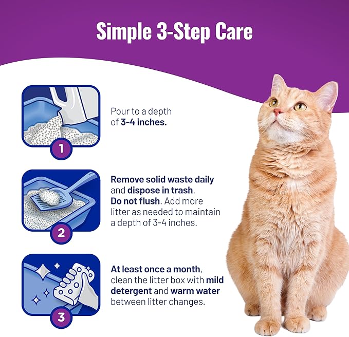 Cat's Pride Max Power: Total Odor Control - Up to 10 Days of Powerful Odor Control - Strong Clumping - 99% Dust Free - Multi-Cat Litter, Scented, 15 Pounds