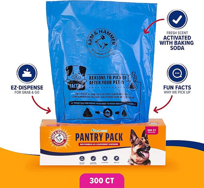 Arm & Hammer Pantry Pack Waste Bags 300 ct.