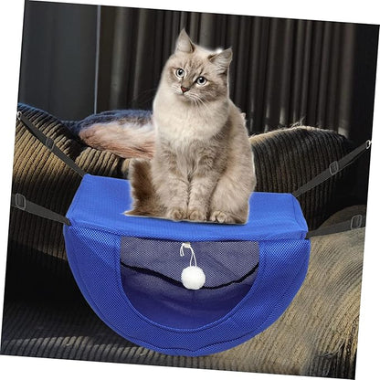 Creative Cat Hammock Bed Multi-Functional Hanging Nest for Cats and Pets Breathable Mesh Design Comfortable for Indoor Use