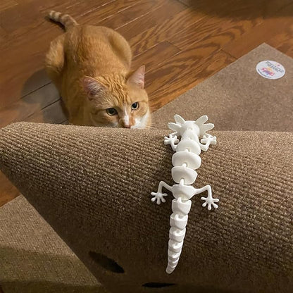 Pineapple Cat Toy Lizard Wand Attachment (Red)