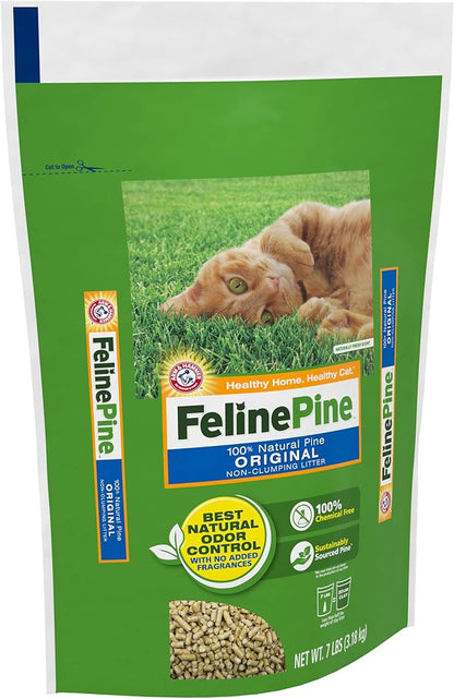 Feline Pine Cat Litter Original 7lb