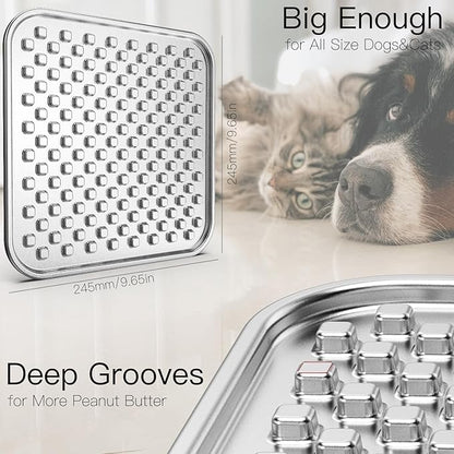 Lick Mat + 2Cups Slow Feeder Set