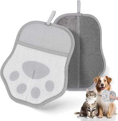 Pet Hair Removal Glove, Magic Pet Hair Remover Glove Reusable, Magic Brush Pet Hair Remover for Clothing, Couch, Carpet, Car Seat.
