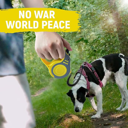 Retractable Dog Leash Automatic Telescopic Tractor Dog Tape, Pet Tape 10/16 FT Durable and Convenient, with Folding Bowl, Dispenser, Rubbish Bags, Suitable for Small and Medium Dogs