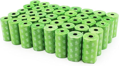 Wholesale Biodegradable Dog Poop Bags 4800-Count (240 Rolls) with 2 Dispensers : Environment Friendly w/ d2w for Fast Degradation, Dog Waste Bags, Lavender Scented, Pet Waste Poopbags