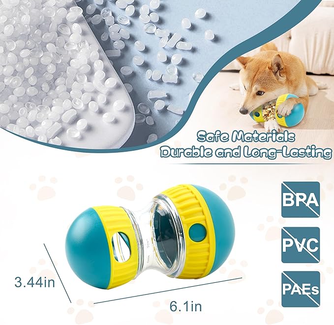 DF DUALFERV Dog Puzzles, 3 Pack Puzzle Toys for Dogs for Cognitive Enrichment and Mental Stimulation, Training Toy with Adjustable Openings, Promotes Digestive Health, Combines Feeding and Play