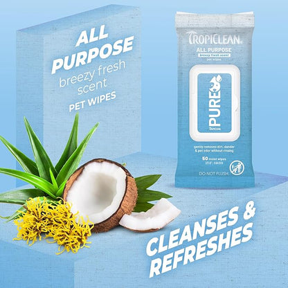 Pure All Purpose Wipes, 50ct
