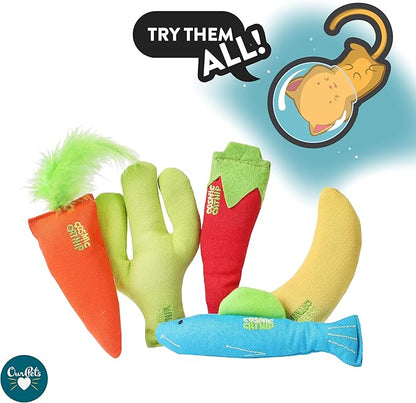 Our Pets 100-Percent North American Catnip Filled Fish Cat Toy (Interactive Cat Chew Toy), Annette (1050011546)