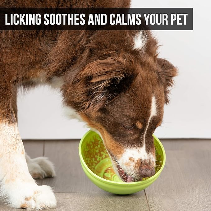 Hyper Pet IQ Treat Lick mat for Dogs, Slow Feeder & Cat Lick mats | Great Alternative to Slow Feeder Dog Bowls & Feeders | Perfect Licking mat, Cat Puzzle & Dog Enrichment Toys