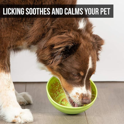 Hyper Pet IQ Treat Lick mat for Dogs, Slow Feeder & Cat Lick mats | Great Alternative to Slow Feeder Dog Bowls & Feeders | Perfect Licking mat, Cat Puzzle & Dog Enrichment Toys