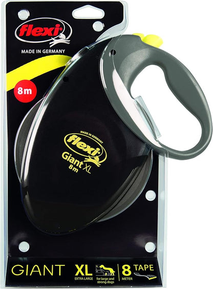 Automatic Leash Flexi Giant Neon Tape XL 8M