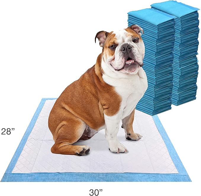 Four Paws Wee-Wee Odor Control with Febreze Freshness Pee Pads for Dogs & Puppies, Leak-Proof Dog Housebreaking Potty Training Floor Protection, Spring Fresh Scent, 28" x 30", 75 Count
