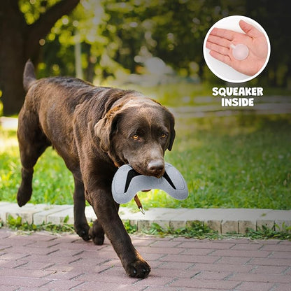 Video Game Controller Parody Dog Toy – Funny Squeaky Dog Toys for Interactive Play and Training – Durable, Easy to Clean, Birthday Gifts for Small, Medium and Large Dogs
