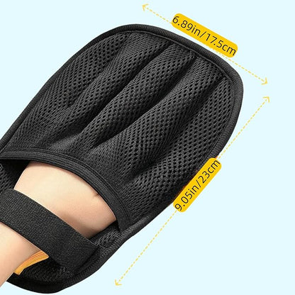 Pet Hair Removal Glove for Dogs & Cats, Reusable Washable Electrostatic Magic Brush Gloves, Pet Hair Remover Tool for Clothing, Bed, Couch, Carpet, Car Seat