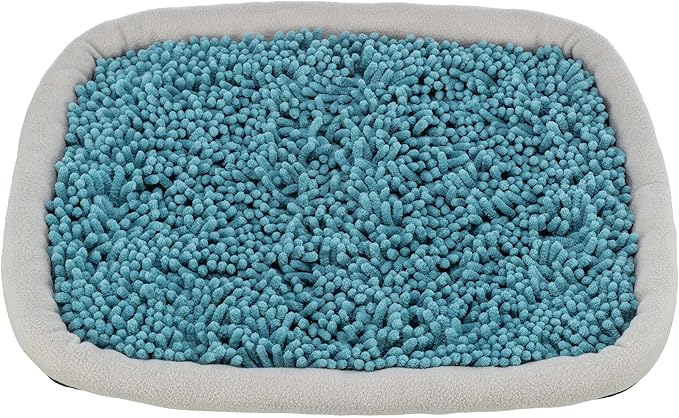 TRIXIE Snuffle & Seek Plate, Snuffle Mat for Dogs, Level 1 Interactive Dog Toys, Enrichment Puzzle, Slow Feeder