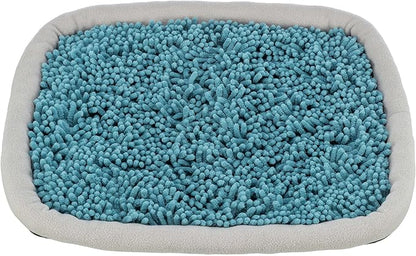 TRIXIE Snuffle & Seek Plate, Snuffle Mat for Dogs, Level 1 Interactive Dog Toys, Enrichment Puzzle, Slow Feeder