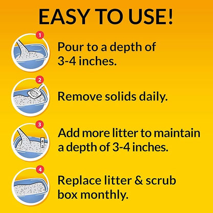 Purina Tidy Cats Clumping Cat Litter, Instant Action Multi Cat Litter - 27 lb. Pail