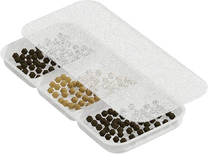 PawsPik® Replacement Filters for PawsPik BOSS-01 Wireless Stainless Steel Battery Operated Water Fountain, 8 Pack Filter & Sponges Set for 4 months of Replacement, 5 Layer Filtration