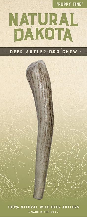 Premium Deer Antler Chew Toys (Medium) Puppy Tine