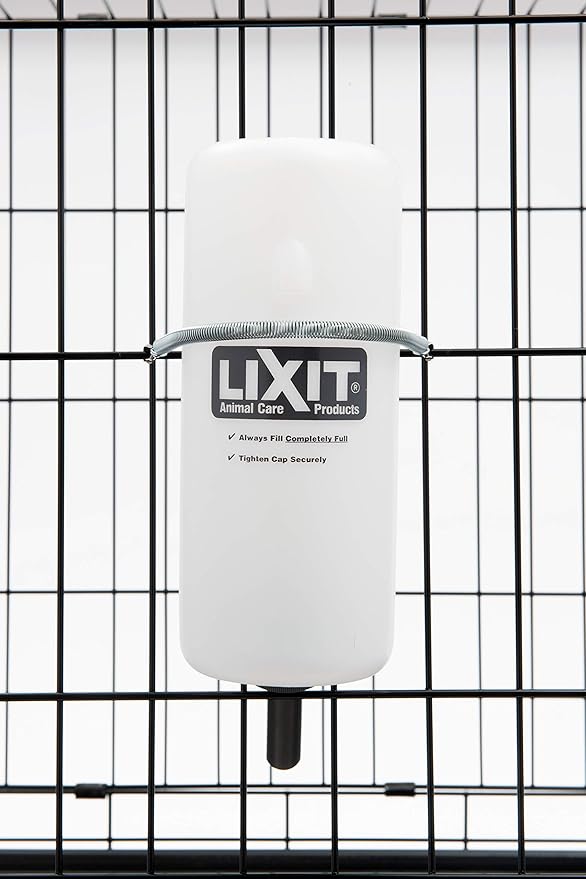Lixit® Wide Mouth Water Bottles for Large Dogs (White, 32 Ounce)