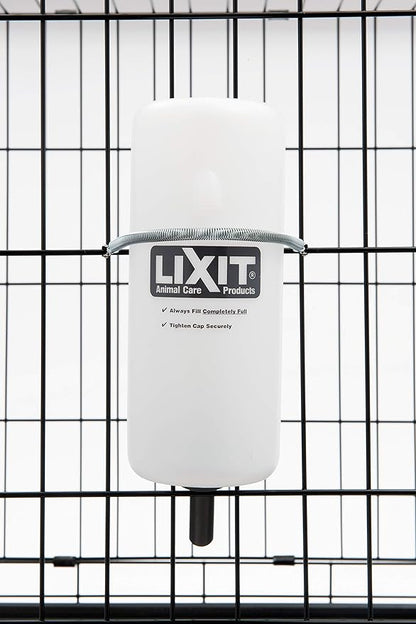 Lixit® Wide Mouth Water Bottles for Large Dogs (White, 32 Ounce)