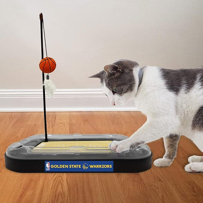 Golden State Warriors Basketball Cat Scratcher Toy