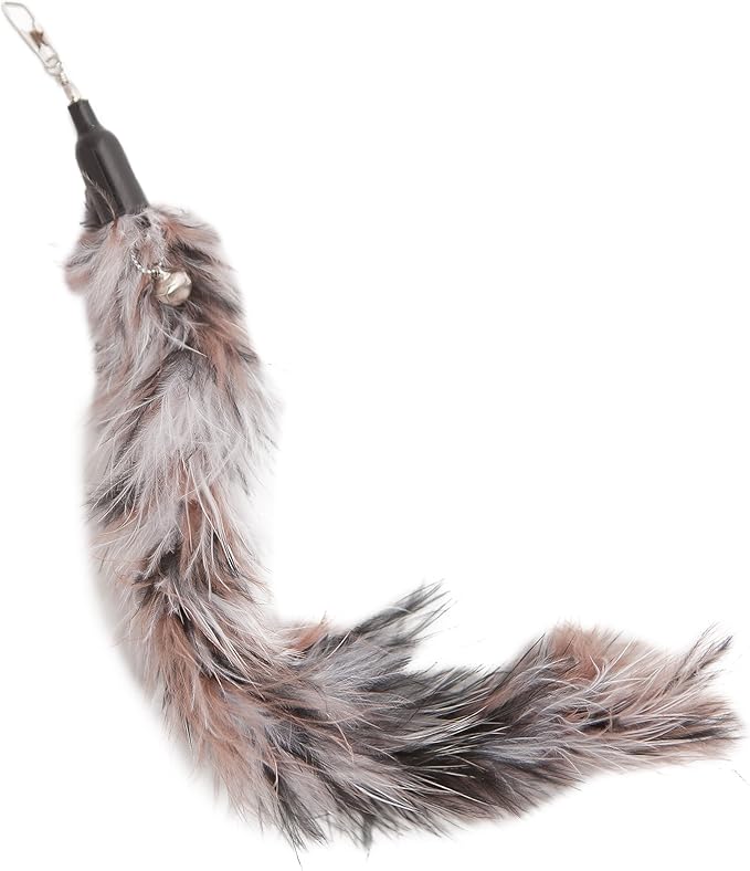 The Natural Pet Company Cat Toys Feather Refill 6 Pack - Add Life to Your Cat's Favorite Toy with This Interchangeable Feather Refill Multipack (As Photographed).