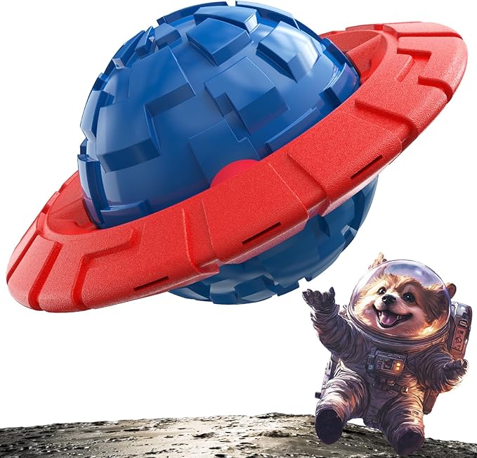KADTC Dog Squeaky Toy for Small/Medium Dogs Fetch Training Toys Outdoor Interactive Indoor Chew Teething Crate Ball