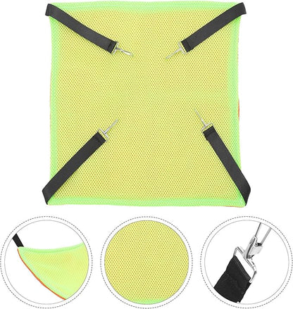 Double-Sided Breathable Mesh Cat Hammock Small Size Hanging Cage Bed Wear-Resistant Pet Sleeping Nest for Indoor Cats
