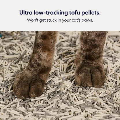 Tuft & Paw Really Great Cat Litter OdorStop, Low Tracking Mixed Tofu Cat Litter, Clumping, Multi-cat, Odor Control, Dust-Free - 9.25lbs x 2Bags (OdorStop)