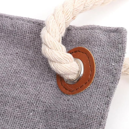 Adjustable Double-Sided Cat Hanging Hammock Bed, Reversible Small Animal Nest with Soft Fabric for Indoor Cage and Window Use, Light Gray Kitten Nest