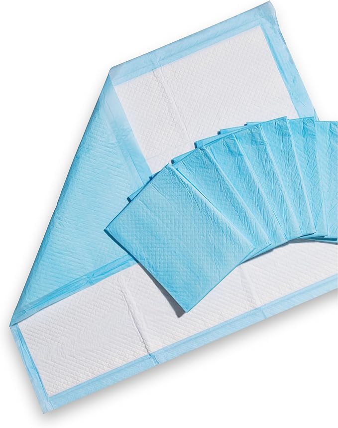 X-Large Puppy Pads, 50 Count, 23" W x 30" L,5 Layers, Training Pee Pads with Superb Absorption, Quick-Drying, Odor Neutralizer, Quilted Top Layer