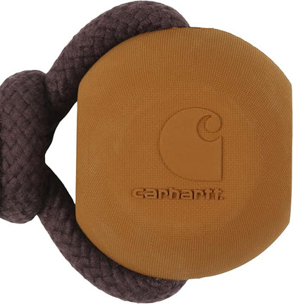 Carhartt Pet Training Tools, Durable Dog Tool for Tug and Fetch, Rope Bone (Carhartt Brown)