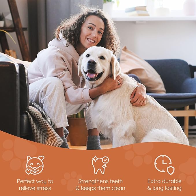 Wildfang® Briar Wood Chewing Root, XXL - Splinter Free Wood Dog Chew Toys for Aggressive Chewer, Odorless Natural Teething Toys Dogs Dental Health, Healthy Gums (for Dogs Over 132 lbs), Pack of 1